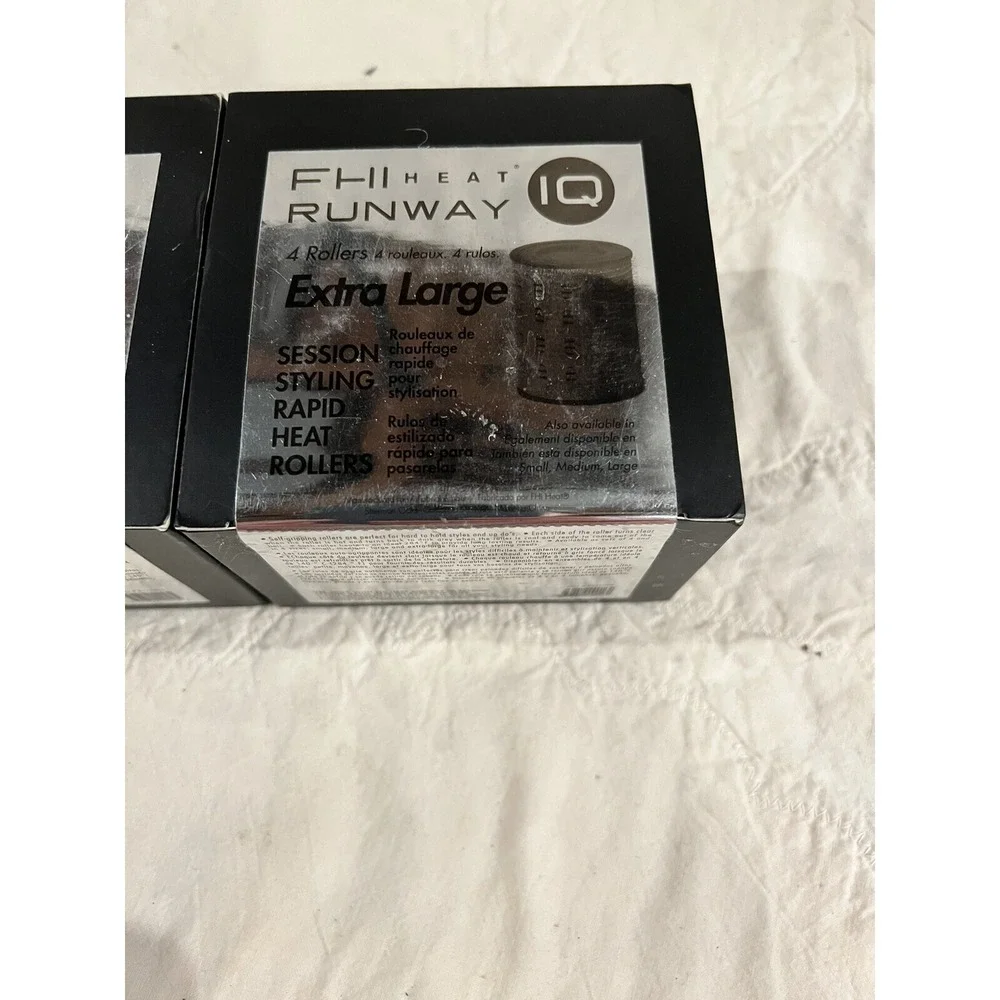 FHI Heat Runway IQ Session Styling Rapid Heat Rollers Extra‎ Large XL Curlers